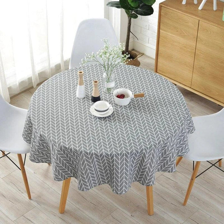 Hhomeenjoy Stylish Cotton Nordic Tablecloth for Elegant Dining
