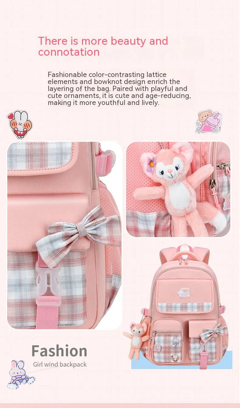 Hhomeenjoy Large Capacity Cartoon Backpack for Kids