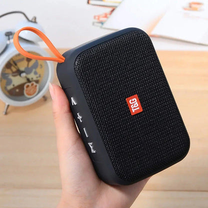 Portable wireless Bluetooth 5.0 soundbar speaker with waterproof design and built-in TF card slot, perfect for on-the-go entertainment
