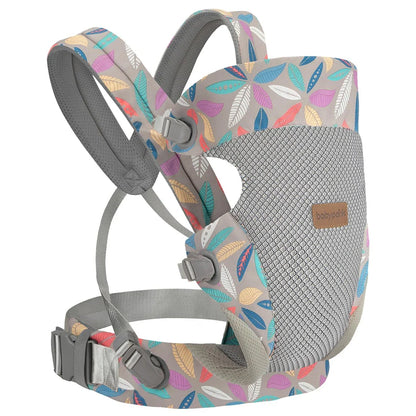 Premium Newborn Baby Carrier with Ergonomic Support, Versatile 3-in-1 Design, and Breathable Cotton Fabric