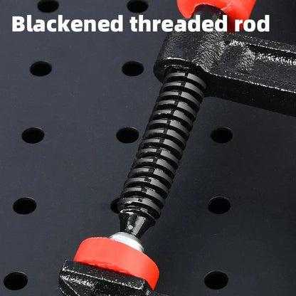 Heavy Duty F Clamp with Quick Grip - Powerful Clamping Tool for Woodworking, Metalwork, and Carpentry