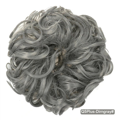 Messy Chignon Donut Hair Bun Pad - Effortless Elegance Hair Accessory for Stylish Buns