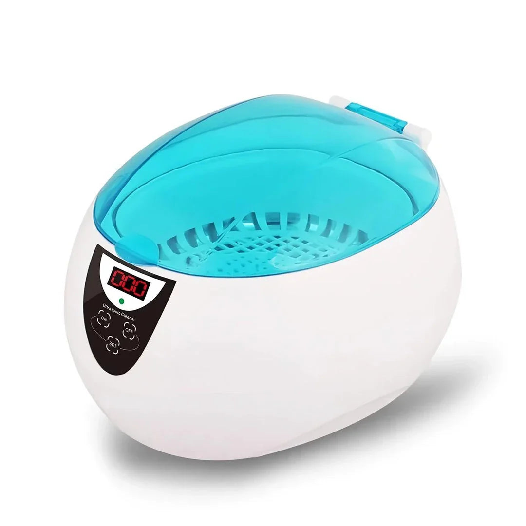 750ML Ultrasonic Jewelry Cleaner with 5 Timers for Cleaning Jewelry, Glasses, Watches, and More