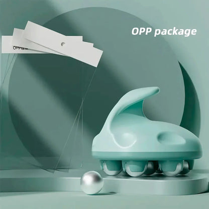 Full-Body Relaxation Massage Roller in Blue Color for Slimming, Muscle Relief, and Relaxation