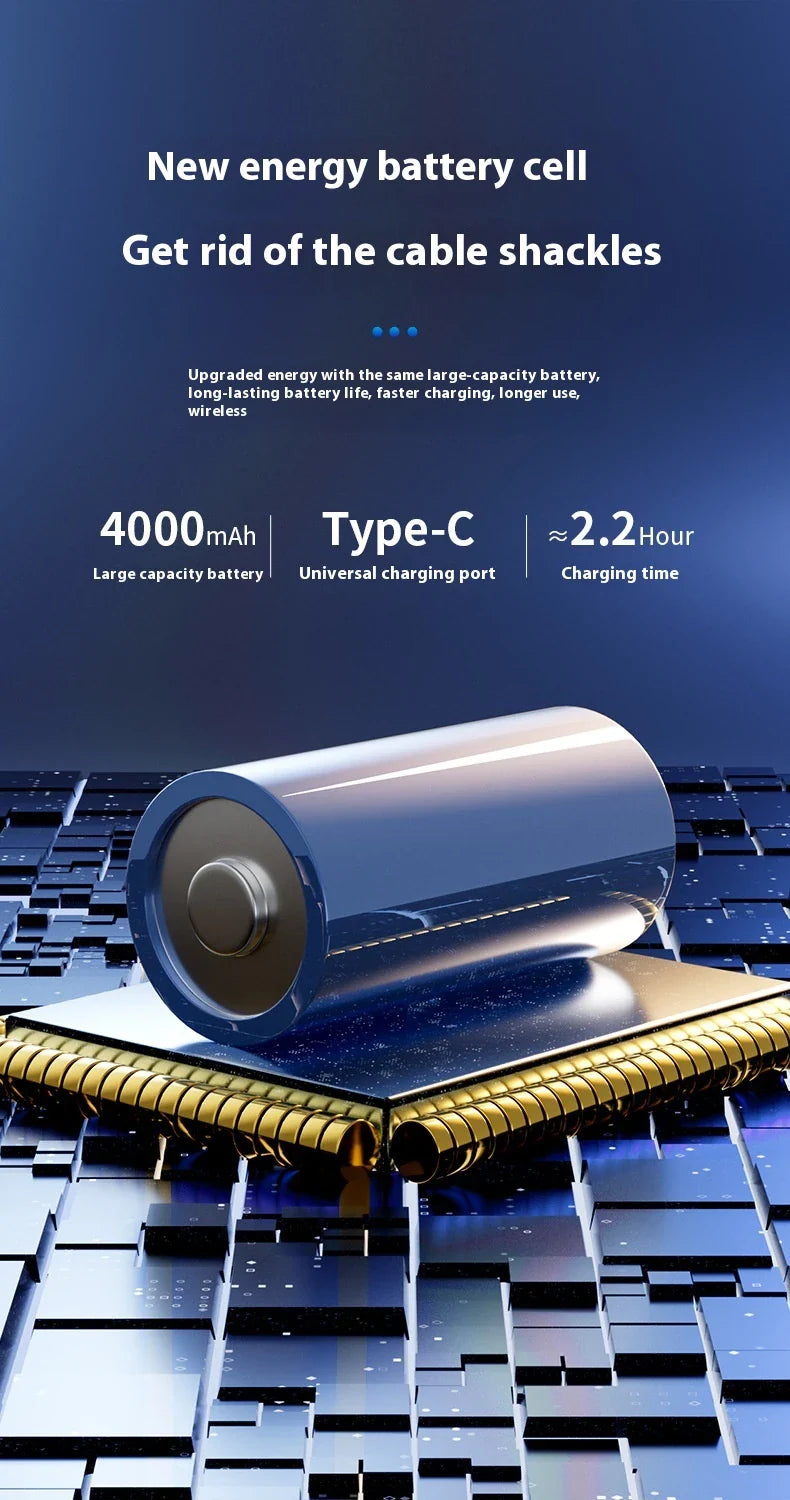 Cordless vacuum cleaner with wireless charging capabilities, powerful suction, and versatile blower function for cleaning home and car