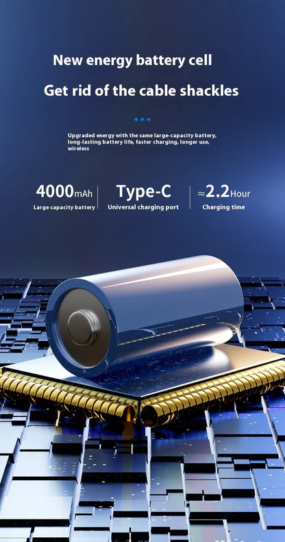 Cordless vacuum cleaner with wireless charging capabilities, powerful suction, and versatile blower function for cleaning home and car