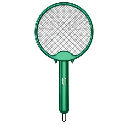Electric Mosquito Racket with smart chip, powerful zapping grid, and compact foldable design for mosquito-free outdoor enjoyment