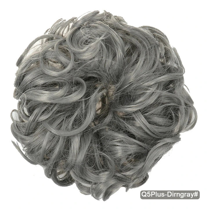 Messy Chignon Donut Hair Bun Pad - Effortless Elegance Hair Accessory for Stylish Buns