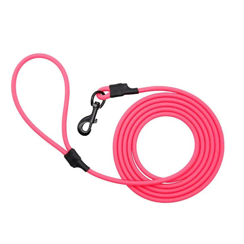 Rugged waterproof dog training leash in various lengths, perfect for outdoor adventures with your furry friend.