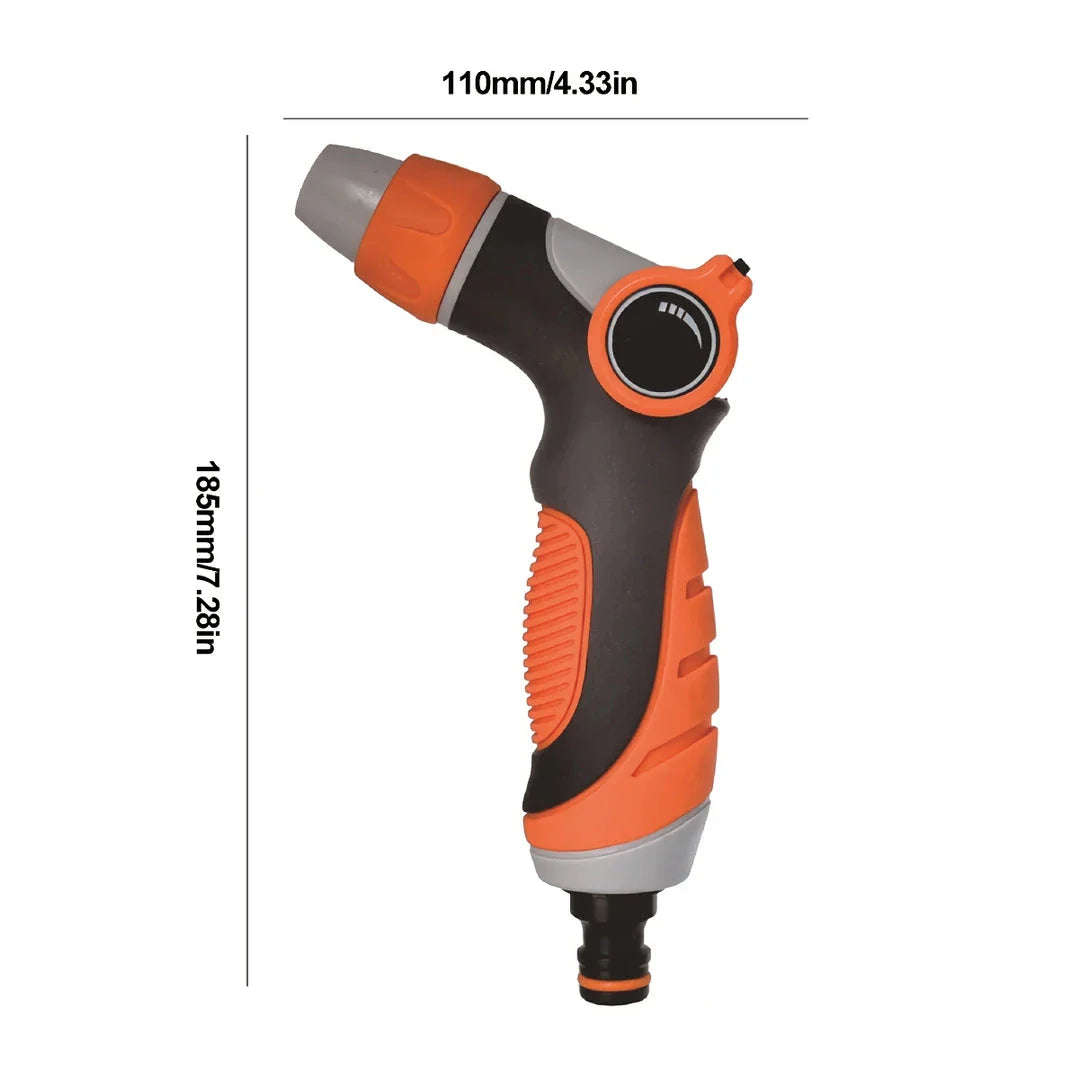 High Pressure 10-Mode Garden Sprayer with Adjustable Spray Patterns and Durable Design