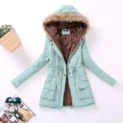 A warm and comfortable winter jacket with premium insulation and a sleek, modern design