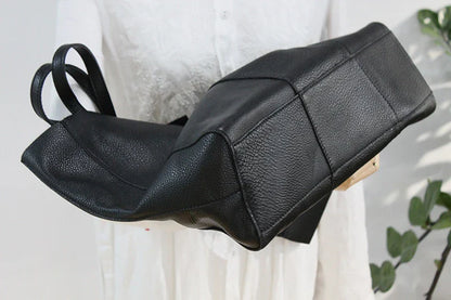 Premium leather handbag with multiple pockets and compartments for exceptional organization and style
