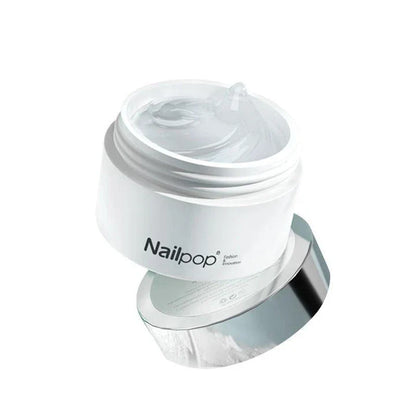 Nailpop Solid Nail Patch Gel - Transparent, long-lasting adhesive for professional-looking nail tips at home