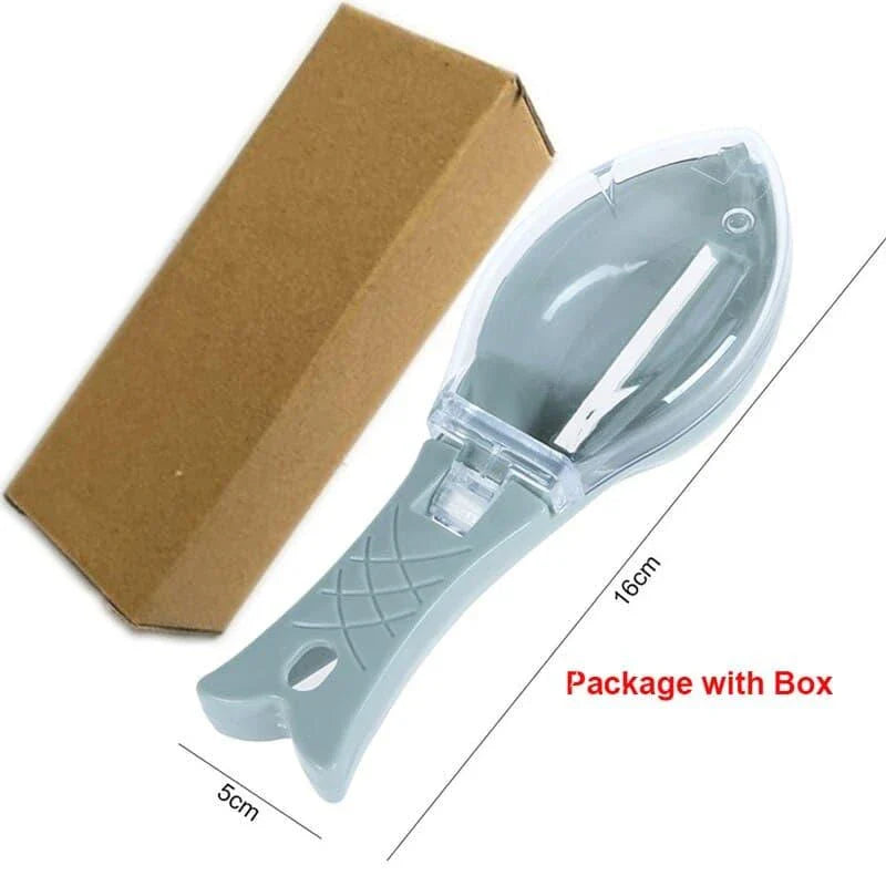 Efficient Fish Scale Remover - a durable tool to easily remove fish scales and simplify kitchen cleanup