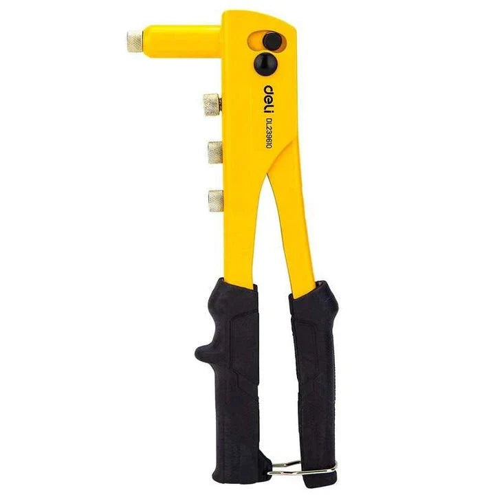 10.5 Inch Single-Hand Manual Rivet Gun for DIY Projects: Durable, Versatile, and User-Friendly Tool for Home Improvement Tasks
