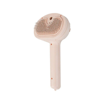 Rechargeable Pet Hair Removal Comb with Spray Cleaner - Effortlessly remove stubborn pet hair and keep your furry friend's coat fresh and healthy.