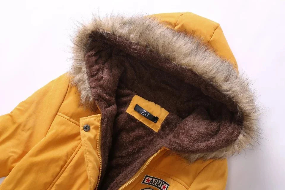 A warm and comfortable winter jacket with premium insulation and a sleek, modern design
