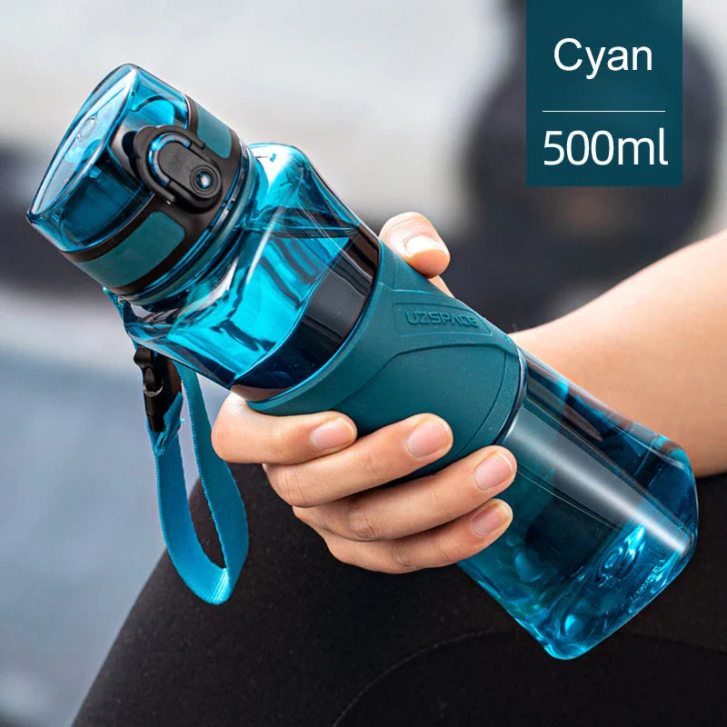 Durable Leak-Proof Protein Shaker and Water Bottle in Blue, Made of Premium Tritan Plastic for Active Lifestyles
