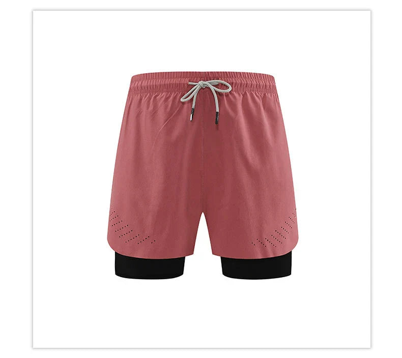 Premium quick-drying, breathable running shorts in various colors for men and women