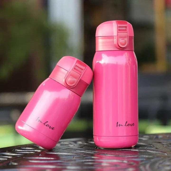 Compact and Insulated Travel Thermos in Various Colors, Perfect for Keeping Beverages Hot or Cold on the Go