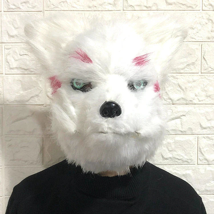Whimsical cartoon-style headwear with realistic animal features, perfect for masquerades, Halloween, and stage performances