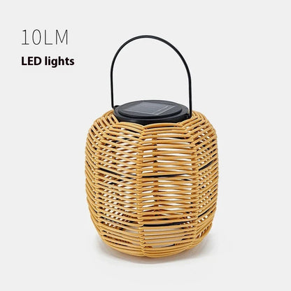 Trendha Portable Outdoor Solar Lantern with Elegant Hanging Design for Illuminating Courtyards, Gardens, and Parks