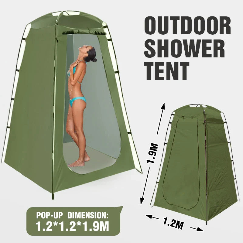Hhomeenjoy US Premium Portable Privacy Shower Tent for Outdoor Adventures