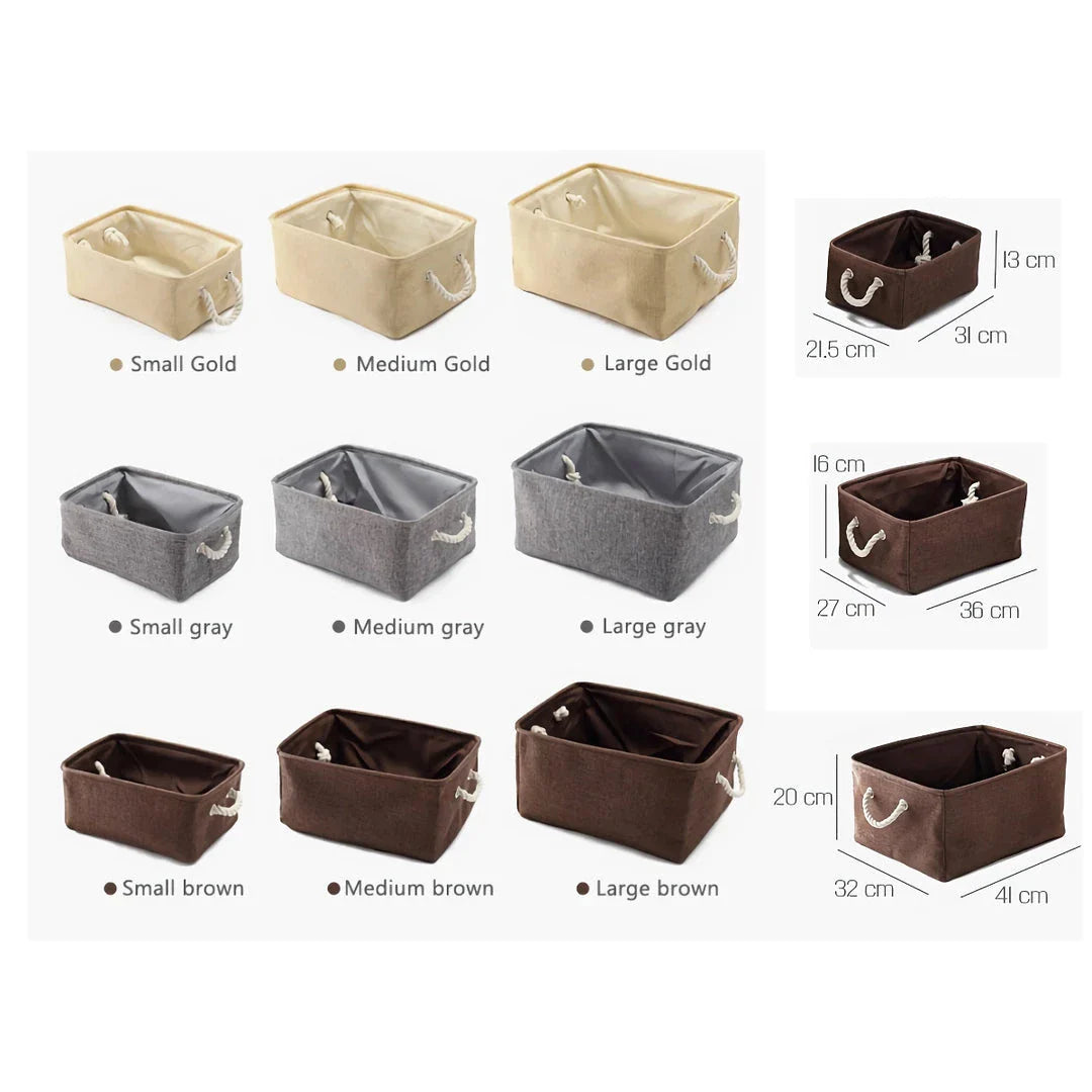 Eco-Friendly Waterproof Folding Laundry Storage Basket for Organized Home Storage