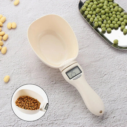 Precision Pet Food Measuring Scale with LED Display for Accurate Portion Control and Healthy Pet Feeding