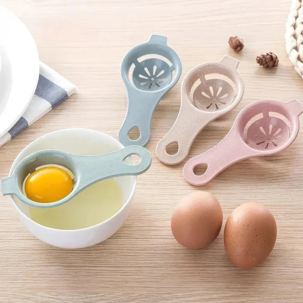 Effortless Egg Separator: A convenient kitchen tool that separates egg whites from yolks with ease, making baking tasks more efficient
