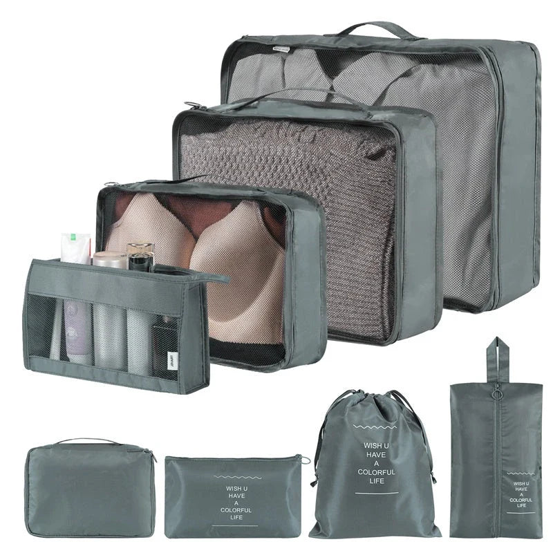 Stylish and practical home storage bags in various solid colors, designed to neatly organize your closets, shelves, and living spaces.