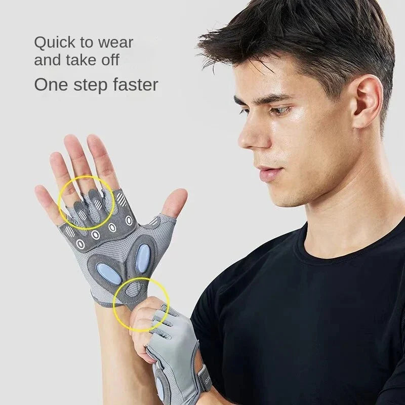 Hhomeenjoy US Reflective Multi-Purpose Fitness Gloves for Gym, Yoga & Weight Lifting