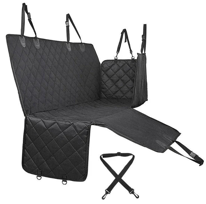 Deluxe Quilted Car Seat Cover for Dogs - Premium Oxford Fabric for Ultimate Comfort and Protection