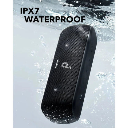 30W Hi-Res Motion+ Bluetooth Speaker with extended bass, treble, and wireless stereo pairing capabilities