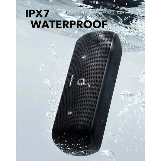 30W Hi-Res Motion+ Bluetooth Speaker with extended bass, treble, and wireless stereo pairing capabilities