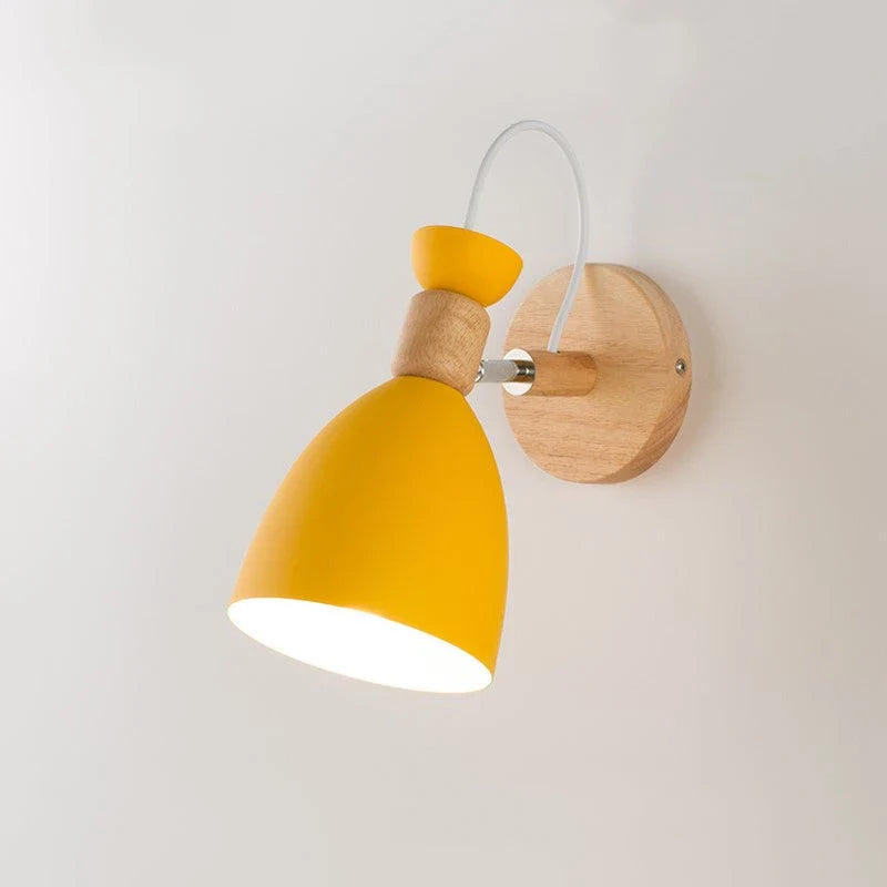 Nordic Minimalist LED Wall Lamp with Macaron-inspired color and modern, minimalist design