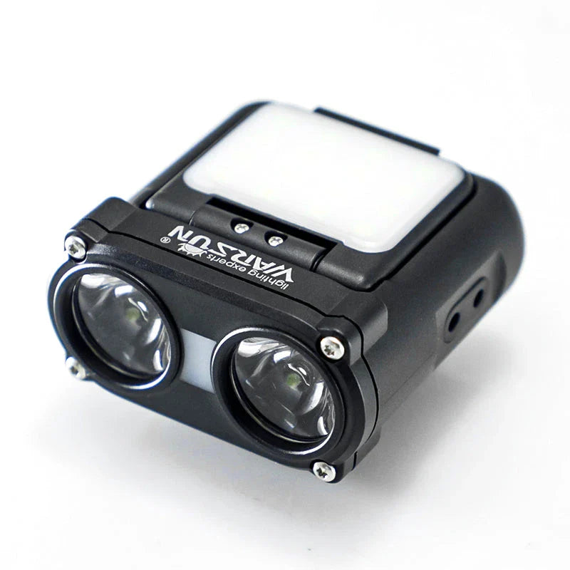 Powerful Rechargeable LED Headlamp with 500 lumens of brightness, long-lasting battery, and water-resistant design for outdoor activities