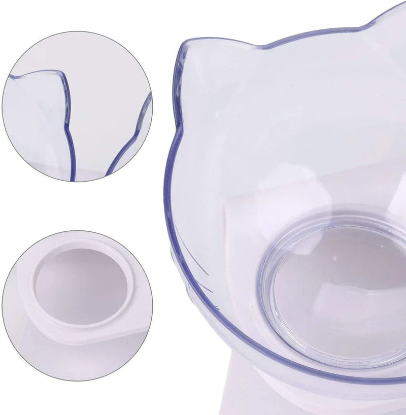 Hhomeenjoy Ergonomic Non-Slip Cat Bowls with Raised Stand