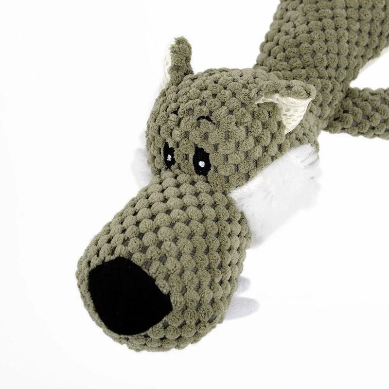 Hhomeenjoy Chew-Tastic Animal-Shaped Cotton Toys for Dogs