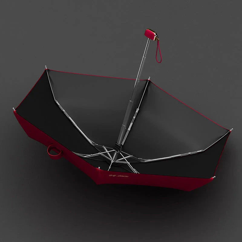 Chic and compact portable sun and rain umbrella in various colors, ideal for travel and outdoor events