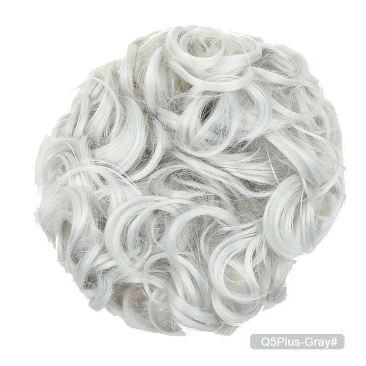 Messy Chignon Donut Hair Bun Pad - Effortless Elegance Hair Accessory for Stylish Buns