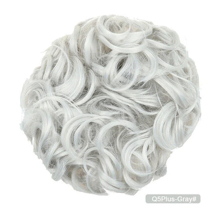 Messy Chignon Donut Hair Bun Pad - Effortless Elegance Hair Accessory for Stylish Buns