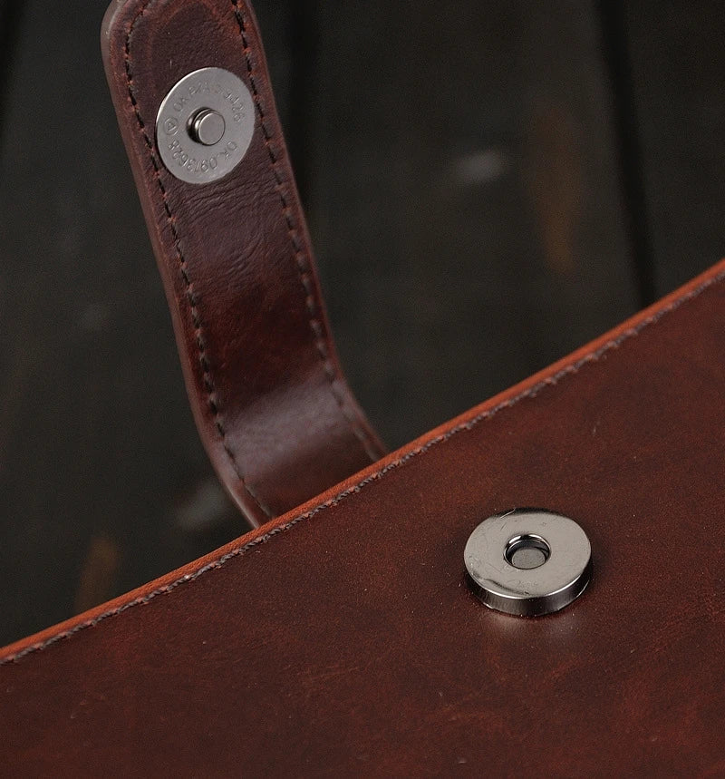 Stylish Men's Shoulder Messenger Bag with Korean-inspired Design, Crafted from Durable PU Leather