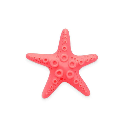 Cute mini starfish car vent air freshener in a rosy-pink color, emitting a refreshing cherry scent