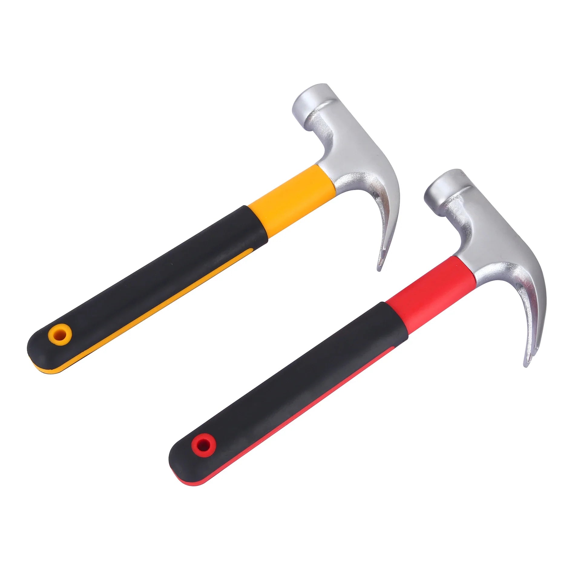 Premium Multifunctional Claw Hammer with Durable High-Carbon Steel Construction and Ergonomic Plastic Coating for Woodworking, Carpentry, and Home Repairs