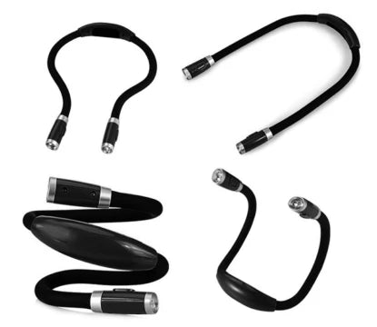 Adjustable Neck LED Reading Light with Flexible Gooseneck Design and Customizable Lighting Modes