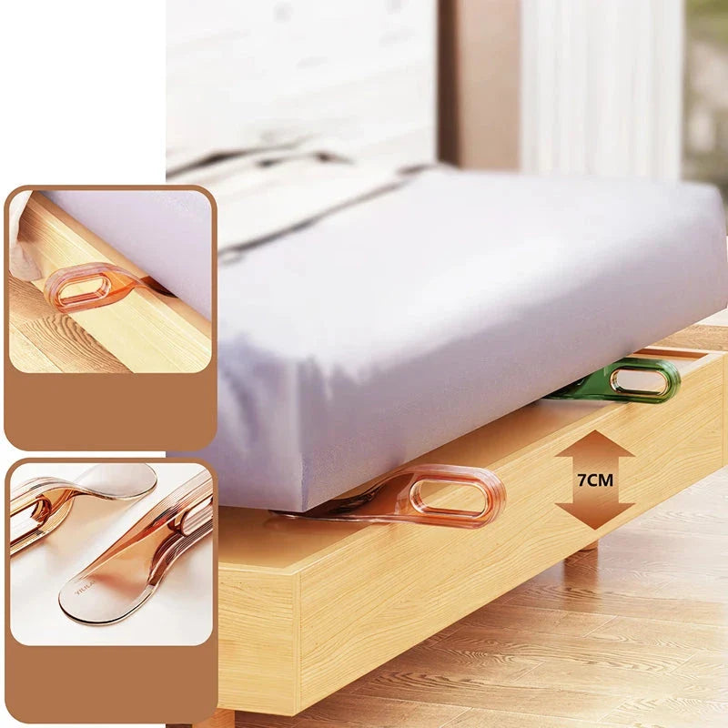 Ergonomic mattress lifter tool with durable PET material and angled design for easy lifting