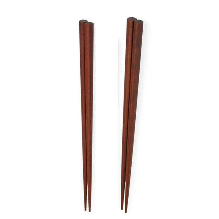 Premium Japanese-designed wooden chopsticks set of 4 with elegant lacquer finish