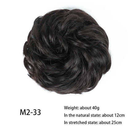 Messy Chignon Donut Hair Bun Pad - Effortless Elegance Hair Accessory for Stylish Buns