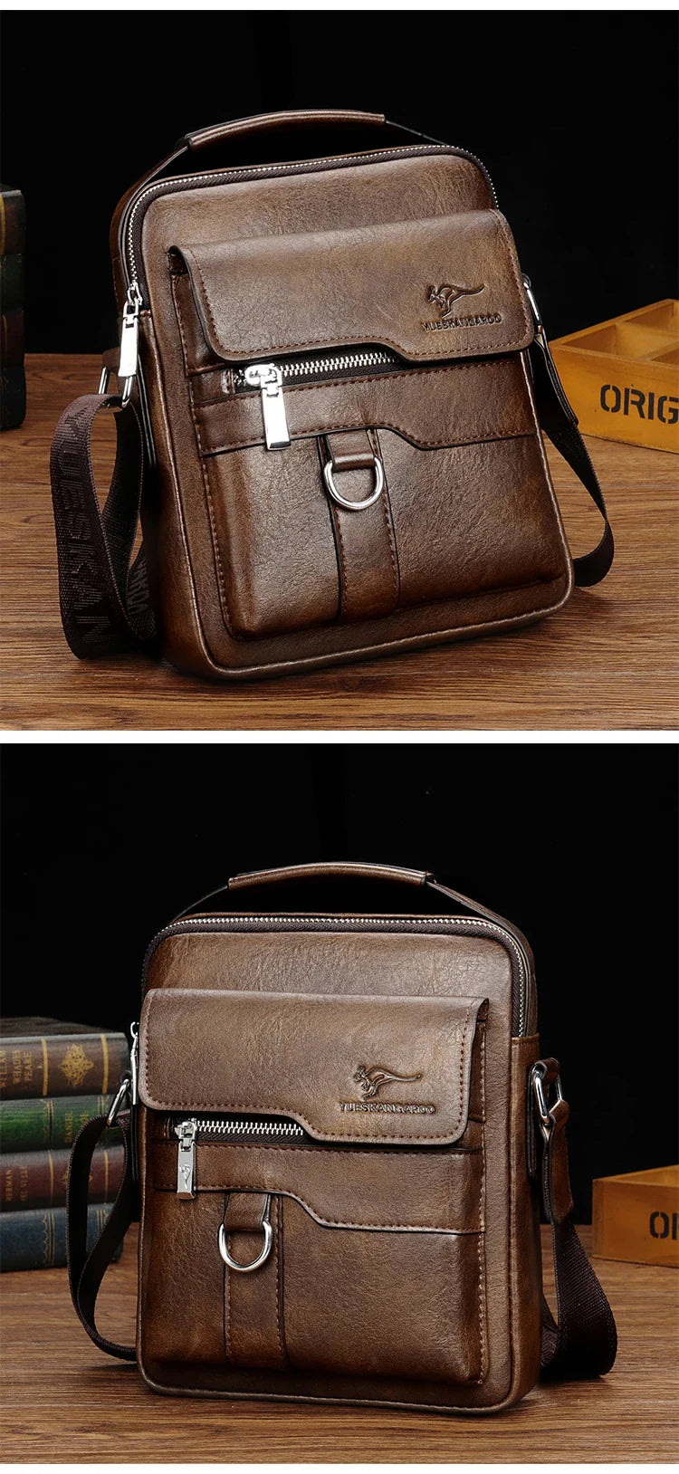 Hhomeenjoy US Fashionable Casual Men's Korean-Style Satchel Bag